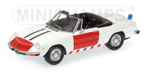 ALFA ROMEO 2000 SPIDER – 1970 – ‘POLITIE NL’ 1:18 model