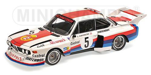 BMW 3.5 CSL – SEPP MANHALTER – WINNER HAVIROV INTERNATIONAL 1977 L.E. 300 pcs. 1:18 model