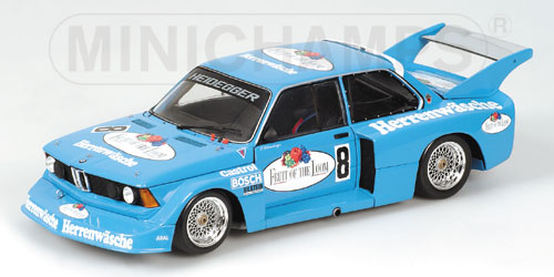 BMW 320I GR.5 – ‘FRUIT OF THE LOOM’ – PETER SCHNEEBERGER – DRM 1977 1:18 model