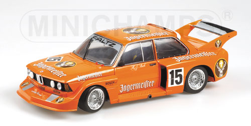 BMW 320I GR.5 – ‘JÄGERMEISTER’ – HANS-JOACHIM STUCK – DRM 1977 1:18 model