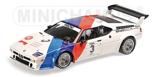 BMW M1 PROCAR – BMW MOTORSPORT – DIDIER PIRONI – PROCAR SERIES HOCKENHEIM 1979 L.E. 504 pcs. 1:18 model