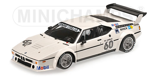 BMW M1 PROCAR – BMW ITALIA – ELIO DE ANGELIS – WINNER PROCAR SERIES ZOLDER 1979 L.E. 402 pcs. 1:18 model