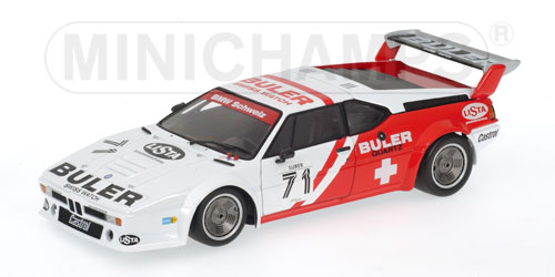 BMW M1 – ‘BULER’ – MARC SURER – TEAM BMW SCHWEIZ – PROCAR SERIES 1979 1:18 model