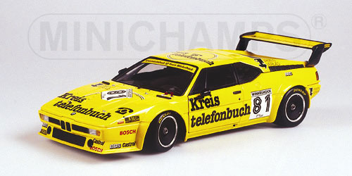 BMW M1 PROCAR – ‘KREISTELEFONBUCH’ – MANFRED WINKELHOCK – TEAM WINKELHOCK – PROCAR SERIES 1979 1:18 model