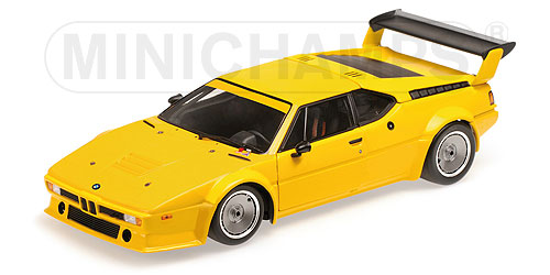 BMW M1 PROCAR – PLAIN BODY VERSION – 1979 – YELLOW L.E. 300 pcs. 1:18 model
