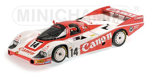PORSCHE 956 – ‘CANON’ – TEAM RICHARD LLOYD RACING – LLOYD/PALMER/LAMMERS – 24H LE MANS 1983 L.E. 1002 pcs. 1:18 model