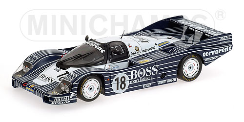 PORSCHE 956L – ‘BOSS’ – LÄSSIG/PLANKENHORN/WILSON – TEAM OBERMAYER RACING – 24H LE MANS 1983 1:18 model