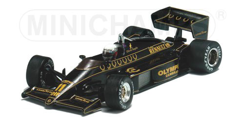 LOTUS RENAULT 97T DE ANGELIS 1985 1:18 model