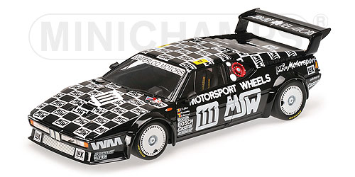 BMW M1 – MK MOTORSPORT – WITMEUR/KRANKENBERG/LIBERT – 24H LE MANS 1986 L.E. 504 pcs. 1:18 model