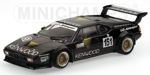 BMW M1 ‘KENWOOD’ – KRANKENBERG/BECKER – TEAM MK-MOTORSPORT – DRM 1986 ADAC 1000KM 1:18 model