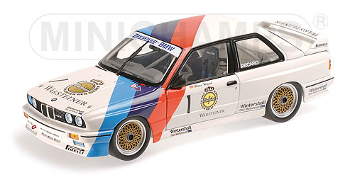 BMW M3 – M-TEAM ZAKSPEED – MARC HESSEL – DTM 1987 L.E. 672 pcs. 1:18 model