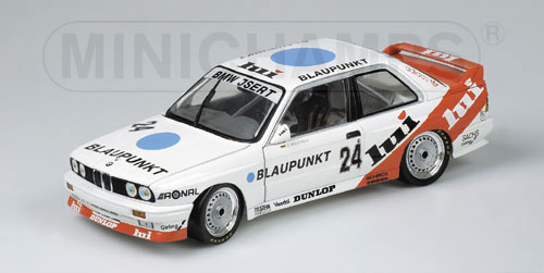 BMW M3 – ‘BLAUPUNKT’ – OLAF MANTHEY – WINNER – TEAM ISERT – DTM 1987 NORISRING 1:18 model