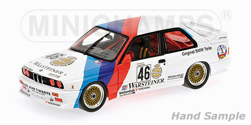 BMW M3 – M-TEAM SCHNITZER – RAVAGLIA/PIRRO – CALDER WTCC 1987 1:18 model