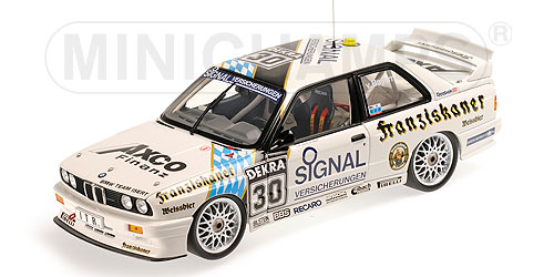 BMW M3 (E30) – BMW TEAM ISERT – PRINZ LEOPOLD VON BAYERN – NORISRING DTM 1991 L.E. 504 pcs. 1:18 model