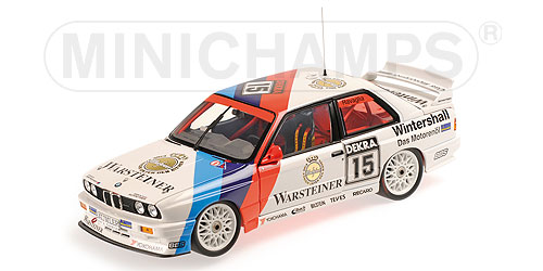 BMW M3 – BMW M-TEAM SCHNITZER – ROBERTO RAVAGLIA – DTM 1992 L.E. 504 pcs. 1:18 model