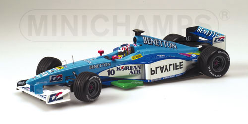 BENETTON B199 PLAYLIFE A.WURZ 1999 1:18 model