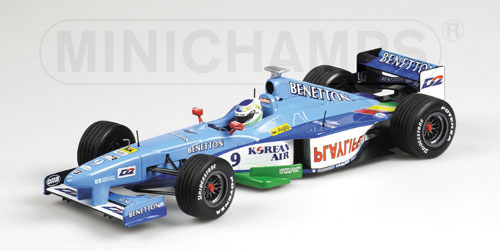 BENETTON F1 G.FISICHELLA PRES. 1999 1:18 model