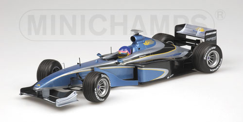 BAR 01 SUPERTEC TESTCAR BLUE 1999 1:18 model