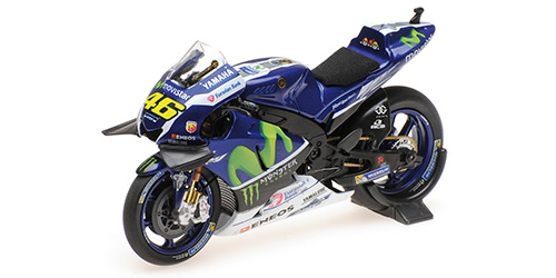 YAMAHA YZR-M1 MOVISTAR YAMAHA – VALENTINO ROSSI – WINNER CATALUNYA GP MOTOGP 2016 1:18 model