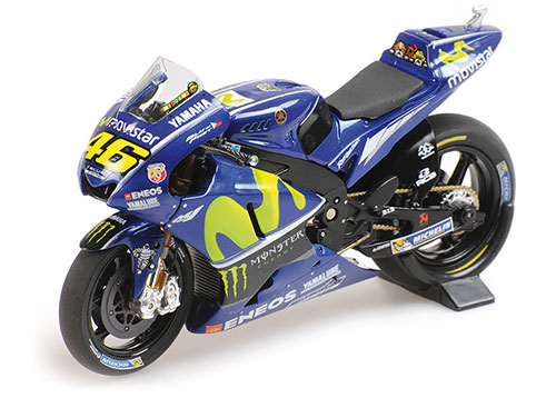 YAMAHA YZR-M1 MOVISTAR YAMAHA – VALENTINO ROSSI – WINNER ASSEN GP MOTOGP 2017 1:18 model