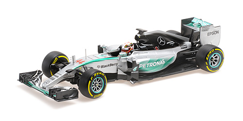 MERCEDES AMG PETRONAS F1 TEAM W06 HYBRID – LEWIS HAMILTON – WORLD CHAMPION 2015 1:18 model