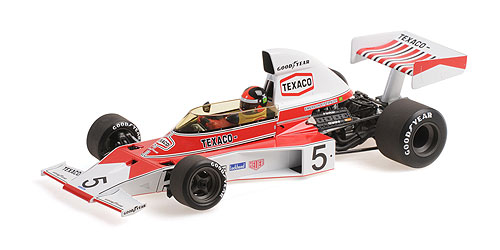 MCLAREN FORD M23 – EMERSON FITTIPALDI – WORLD CHAMPION 1974 – WITH ENGINE 1:18 model