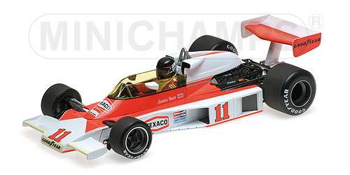 MCLAREN FORD M23 – JAMES HUNT – WORLD CHAMPION – 1976 1:18 model