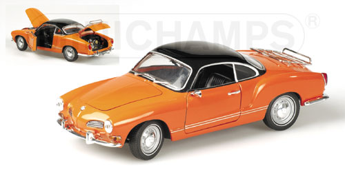 VOLKSWAGEN KARMANN GHIA COUPE – 1970 – ORANGE 1:24 model