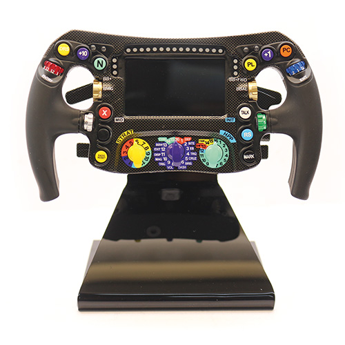 STEERING WHEEL MERCEDES AMG PETRONAS F1 TEAM W05 – LEWIS HAMILTON 2014 - L.E. 250 pcs. 1:2 model