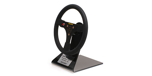 LOTUS RENAULT 97T STEERING WHEEL – 1985 – AYRTON SENNA 1:2 model