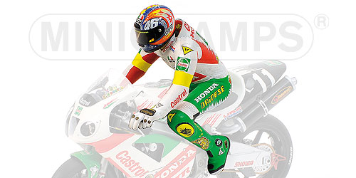 FIGURINE – VALENTINO ROSSI – 8H SUZUKA 2000 1:12 model