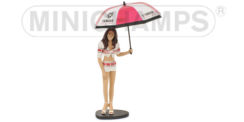 FIGURINE – YAMAHA GRID GIRL – MOTOGP VALENCIA 2005 1:12 model