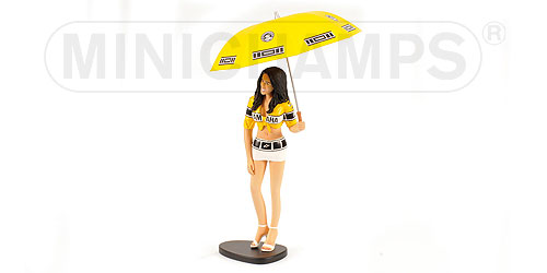 FIGURINE – YAMAHA GRID GIRL – MOTOGP LAGUNA SECA 2005 1:12 model
