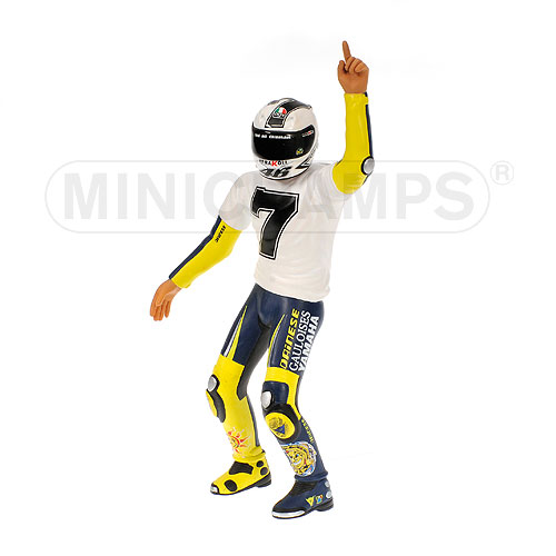 FIGURINE – VALENTINO ROSSI – 7 TIMES WORLD CHAMPION MOTOGP SEPANG – 2005 L.E. 2400 pcs. 1:12 model