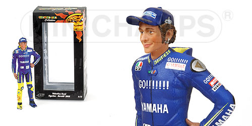FIGURINE STANDING – VALENTINO ROSSI – MOTOGP 2005 L.E. 2999 pcs. 1:12 model