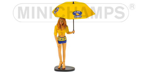 FIGURINE – YAMAHA GRID GIRL – MOTOGP 2006 1:12 model