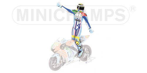 FIGURINE – VALENTINO ROSSI – MOTOGP ASSEN 2007 L.E. 4200 pcs. 1:12 model