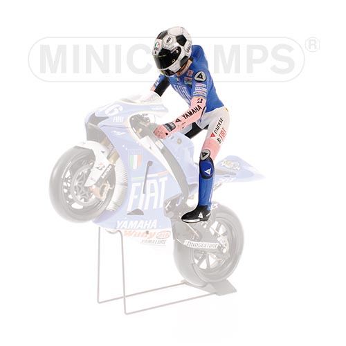 FIGURINE – VALENTINO ROSSI – MOTOGP BARCELONA – 2008 L.E. 2846 pcs. 1:12 model