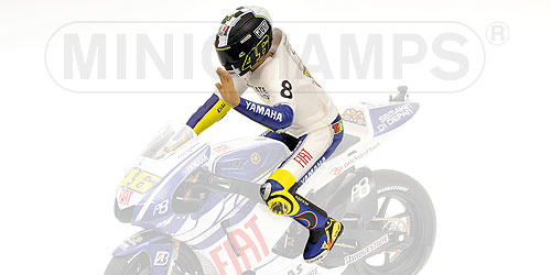 FIGURINE – VALENTINO ROSSI – MOTOGP 2008 MONTEGI L.E. 2999 pcs. 1:12 model