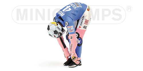 FIGURINE – VALENTINO ROSSI – MOTOGP 2008 ‘STRETCHING’ L.E. 504 pcs. 1:12 model