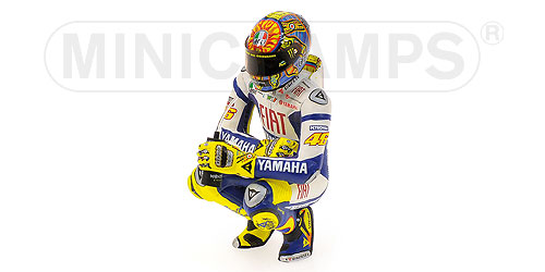 FIGURINE – VALENTINO ROSSI – MOTEGI MOTOGP 2009 – ‘GRID’ L.E. 999 pcs. 1:12 model