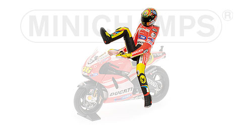 FIGURINE – VALENTINO ROSSI – MOTOGP 2011 – QATAR ‘PIT STOP’ L.E. 999 pcs. 1:12 model