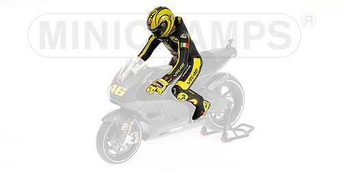 FIGURINE – VALENTINO ROSSI – DUCATI TEST 2011 L.E. 2599 pcs. 1:12 model