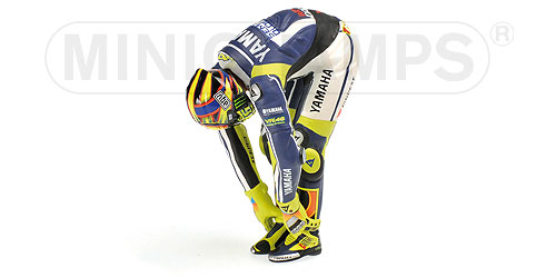 FIGURINE – VALENTINO ROSSI – MOTOGP 2013 ‘STRETCHING’ L.E. 504 pcs. 1:12 model