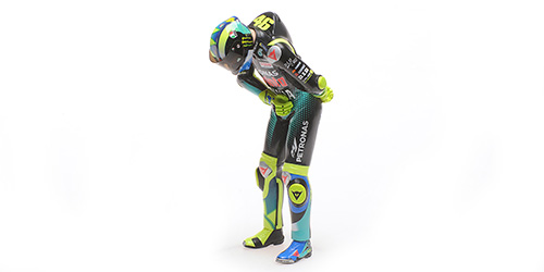 FIGURINE – VALENTINO ROSSI – FINAL RACE – MOTOGP – 2021 - L.E. 1512 pcs. 1:12 model