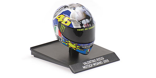 HELMET – VALENTINO ROSSI – MOTOGP MISANO 2009 1:10 model