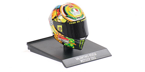 HELMET – VALENTINO ROSSI – MOTOGP 2012 1:10 model
