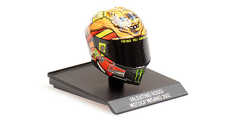 HELMET – VALENTINO ROSSI – MOTOGP MISANO 2012 1:10 model