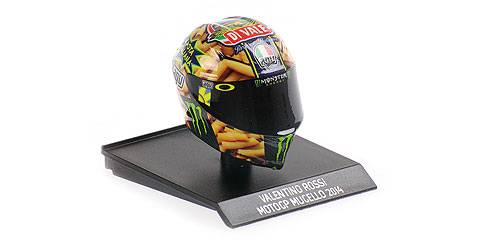 HELMET – VALENTINO ROSSI – MOTOGP MUGELLO 2014 1:10 model