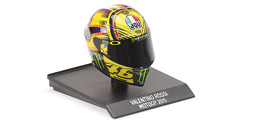 HELMET – VALENTINO ROSSI – MOTOGP 2015 1:10 model